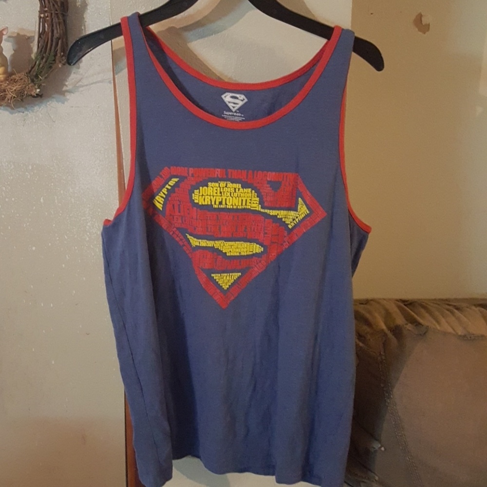 Superman tank top